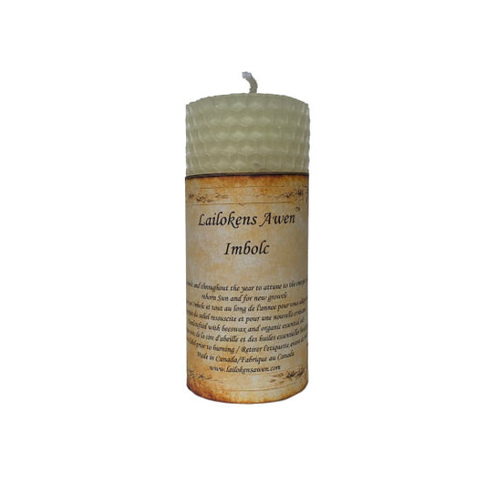 Lailokens Awen's Imbolc Sabbat Candle