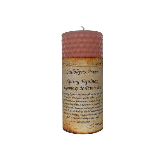 Lailokens Awen's Spring Equinox Altar Candle
