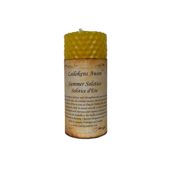 Lailokens Awen's Summer Solstice Altar Candle