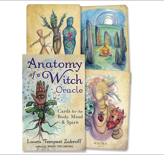 Anatomy of a Witch oracle by Laura Tempest Zakroff