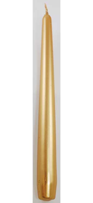 Golden Taper Candle