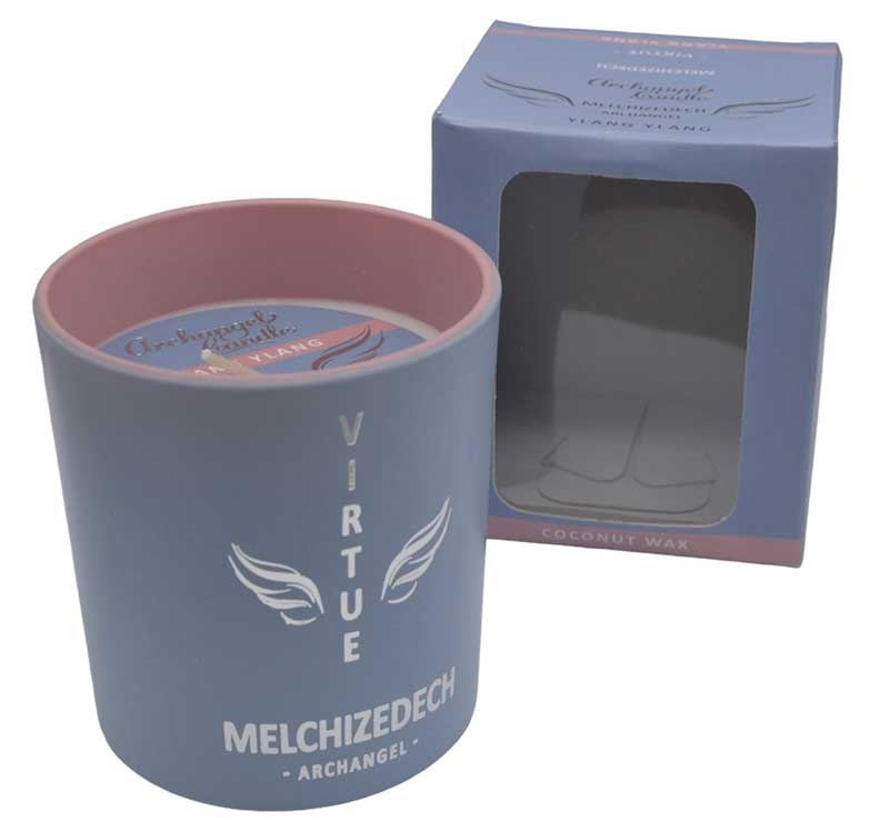 Archangel Melchizedech Virtue Candle