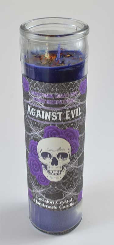 Against Evil Jar Candle