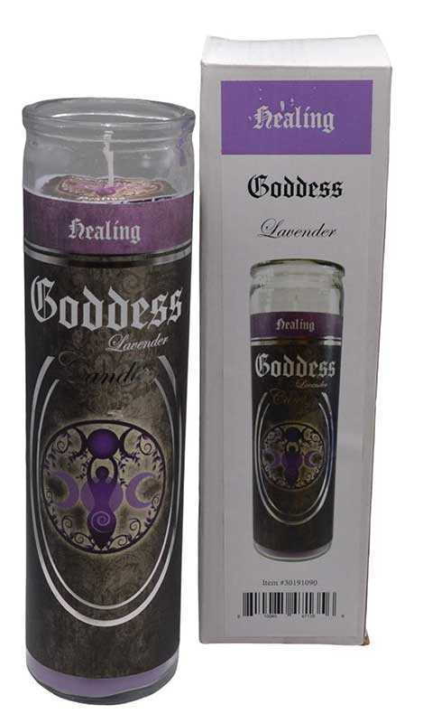 Goddess Healing Jar Candle