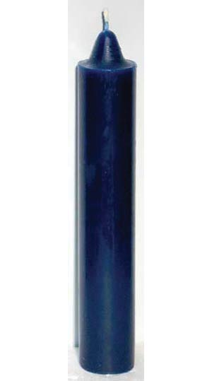 Blue Taper-Styled Pillar Candle