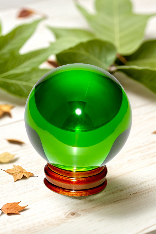 Verdant Green Gazing Ball