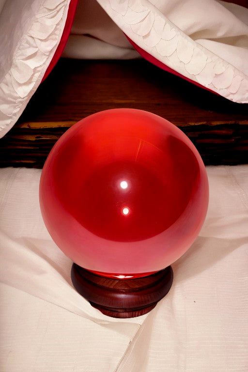 Passionate Red Gazing Ball