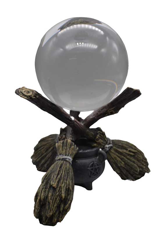 Clear Gazing Ball Set