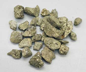 Raw Pyrite Chips