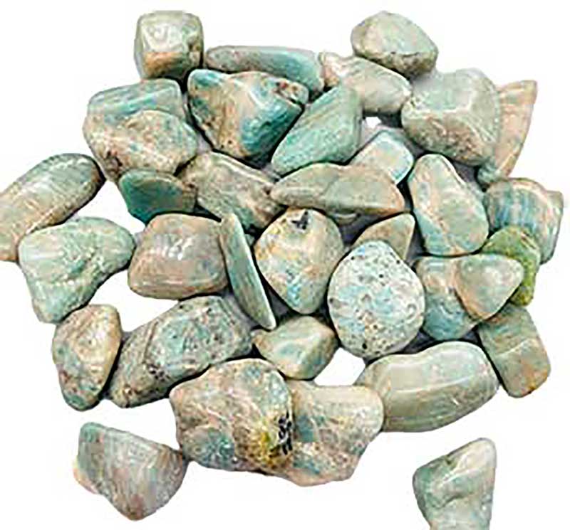 Soothing Amazonite Tumbled Stones