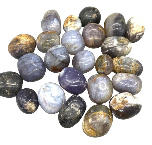 Harmonious Chalcedony Tumbled Stones