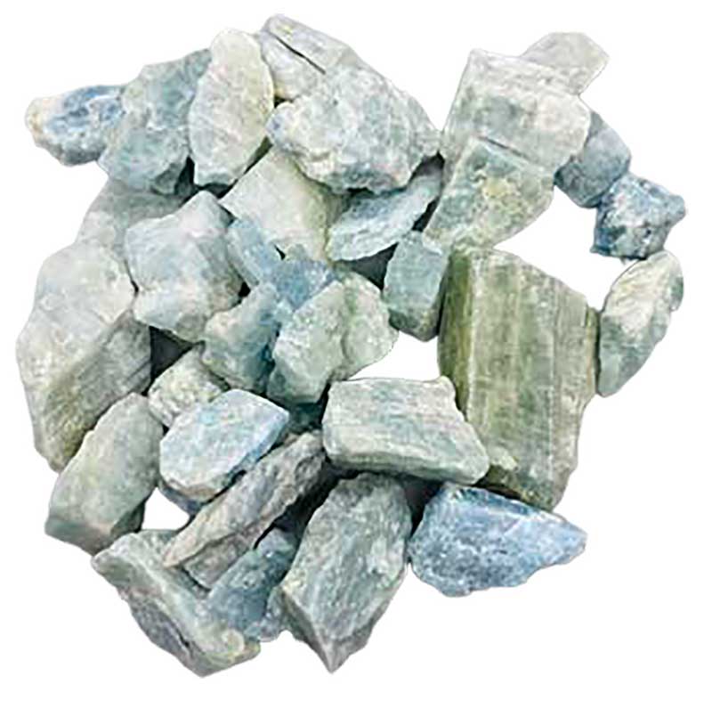 1 lb Aquamarine, Blue untumbled stones