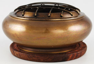 Brass Screen Incense Burner