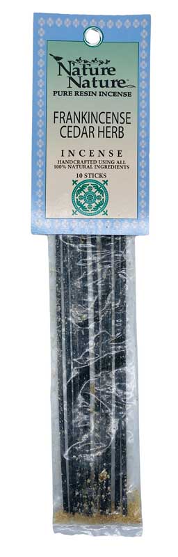 Nature Nature's Frankincense & Cedar Herb Incense Sticks