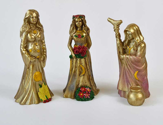 Mother, Maiden, Crone Figurines Set