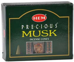 Precious Musk HEM Incense Cones